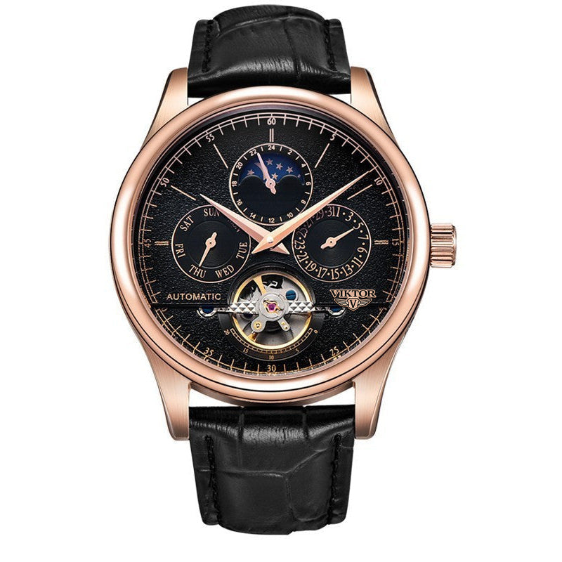 Belmont Automatic Rose Gold Obsidian#Color_Rose Gold Obsidian